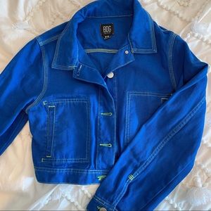 URBAN OUTFITTERS -BDG Anton cropped trucker jacket